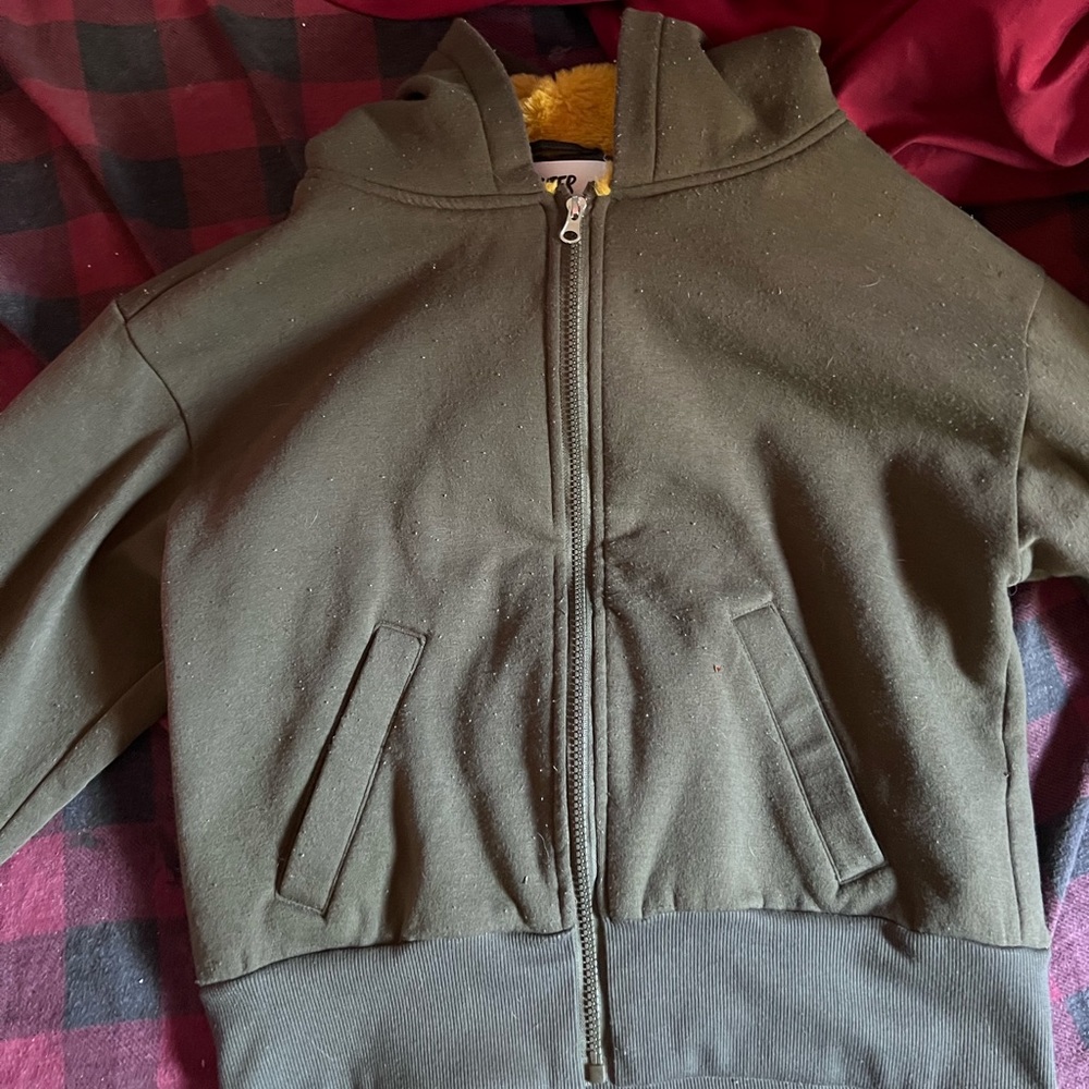 Army green jacket